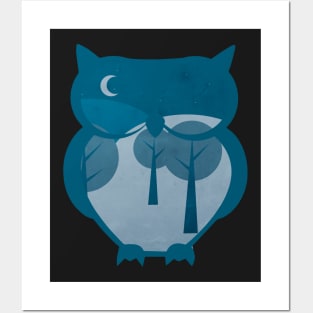 Night Owl Posters and Art